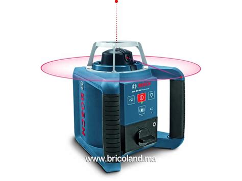 Laser Rotatif Bosch Grl Hv Professional Bricoland