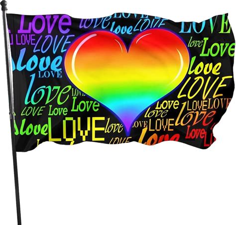Gay Pride Flag Rainbow Flag Bisexual Flag 4x6 Ft Support Progress Pride Banner For Gay Month