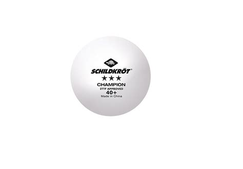 Pelota Para Ping Pong Donic 608542 Champion 3 Estrellas Ittf 40 Mitsuwa