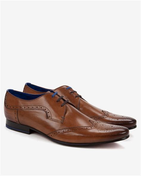 Ted Baker Hann Leather Wingtip Derby Brogues 200 Ted Baker Lookastic