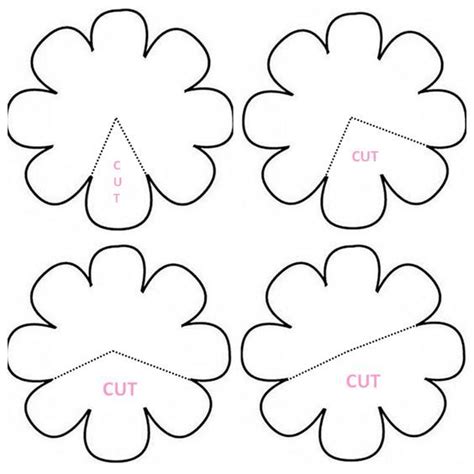 Free Printable Flower Templates Download Free Printable Flower