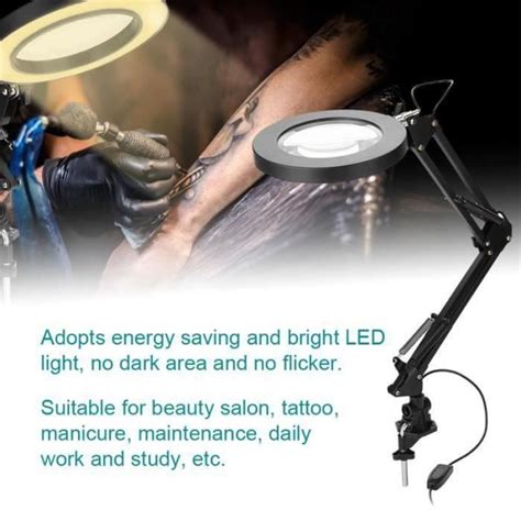 As X Lampe Loupe De Tatouage Led Pince Eyeliner Manucure Beaut