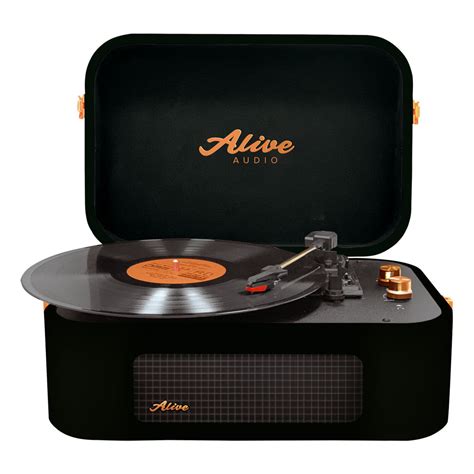 Купить виниловый проигрыватель alive audio stories glam noir c ...