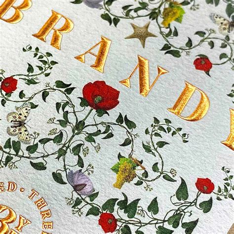 Hot Foil Stamping Premium Label Finishes By Niagara Label