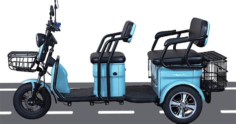 Safe Speed Electric Tricycle With Passenger Seat Tricycles For Adults