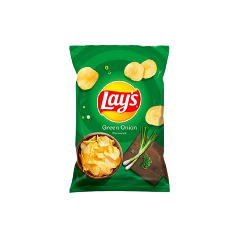 Lays Chips Green Onion 140g x 21 – HS Global