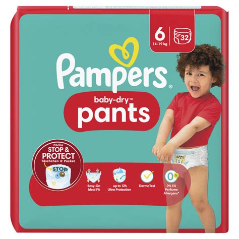 Pampers Baby Dry Pants Grösse 6 32 Windeln Günstig Kaufen Coopch