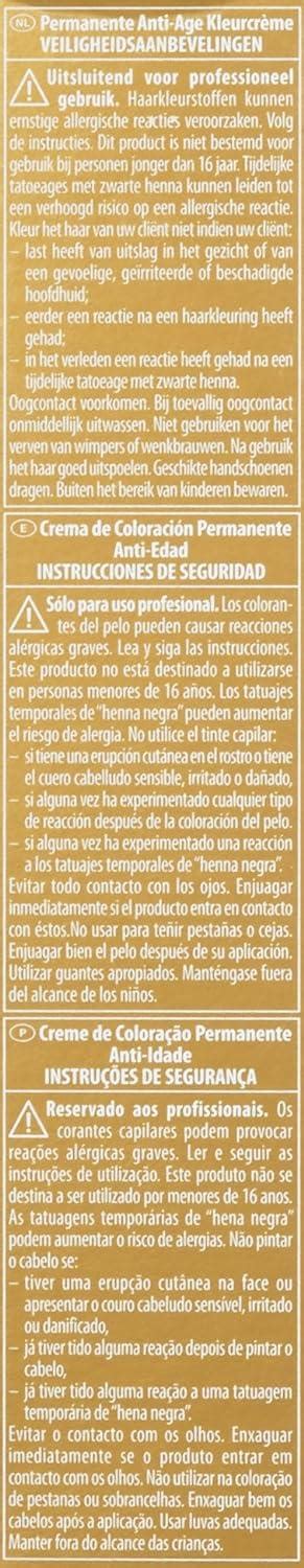 Schwarzkopf Ir Absolutes Medium Blonde Gold Natural Ml Pack Of