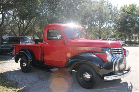 1946 Used Manual Rwd Pickup Truck 1946 Chevrolet Pickup C 10 Restored