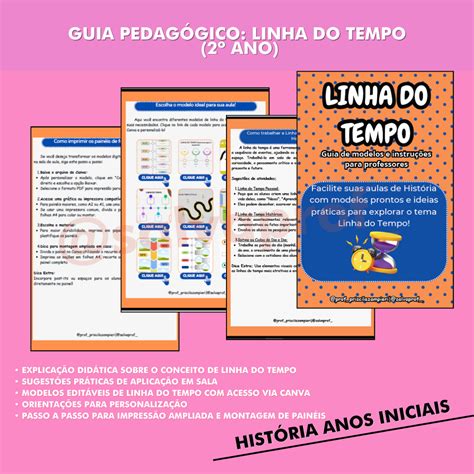 Atividade Linha Do Tempo 2 Ano - Guia Pedagógico: Linha do Tempo (2º ano) | Salva Prof
