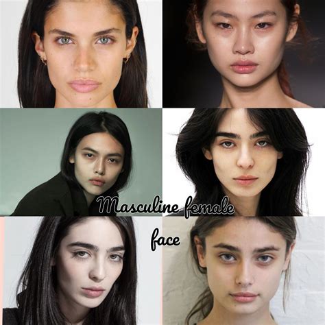 Masculine female face by aatisticc – Artofit