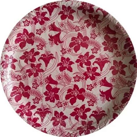 100 GSM Printed Paper Plate At Rs 2 Piece Printed Paper Plate In