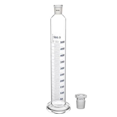 Aark Brand Lab Glass Measuring Cylinder Round Base With Interchangeable