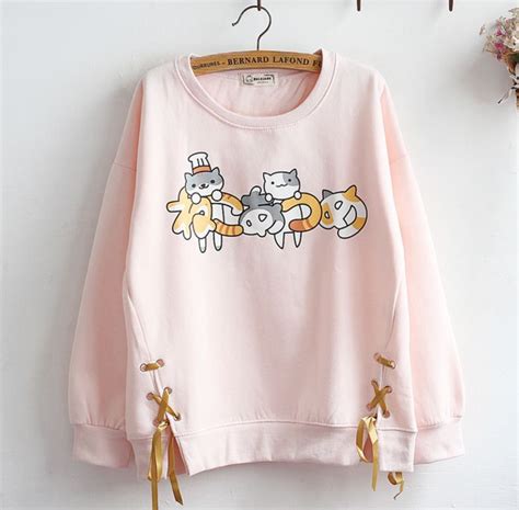 Kawaii Cats Hoody | Kawaii clothes, Clothes, Harajuku clothes