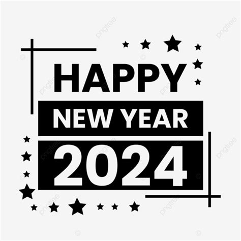 Happy New Year 2024 Background Design Template Vector Happy New Year