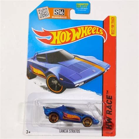Jual HW Hot Wheels Lancia Stratos Biru Tampo HW HW Race DD