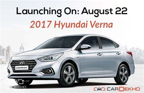 Hyundai Verna To Launch On August Official Bookings Open