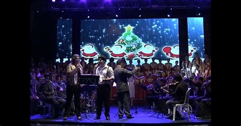 G Apresenta O Do Vozes De Natal Encanta P Blico Em Rio Preto