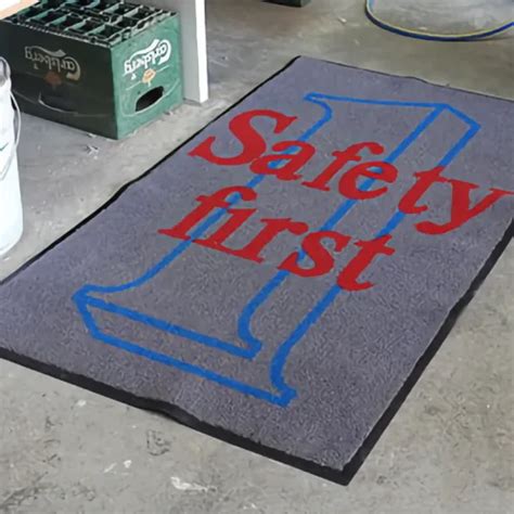 Safety Message Mats Commercial Floor Mat Rental Service Prestige