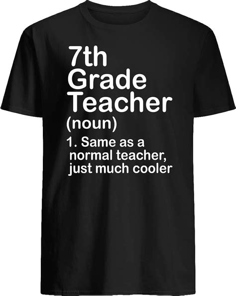 8xcreative 7th Grade Teacher Noun Personalized Unisex T Shirt Tank Top