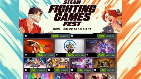 Steam Fighting Game Fest Diskon Besar Steam Untuk Game Fighting