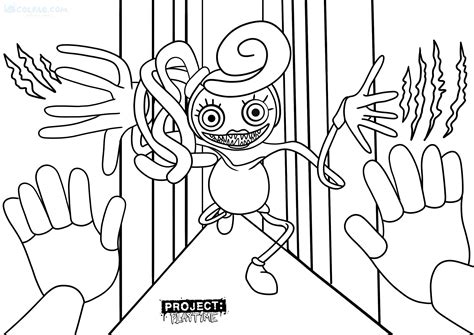 Mommy Long Legs Coloring Pages In Coloring Pages Long Legs Color