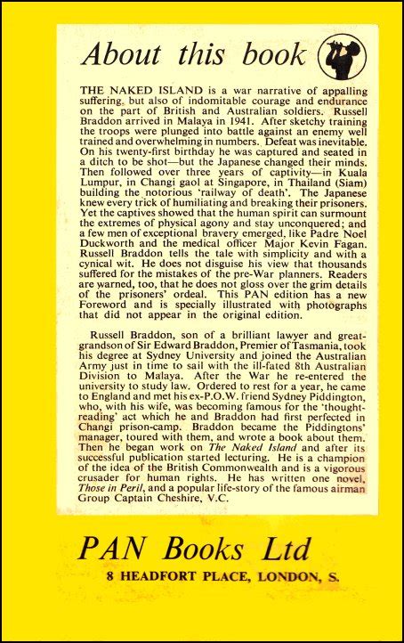 Russell Braddon The Naked Island