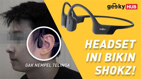 Headphone Pelari Terbaru OpenRun By Shokz Unboxing Review Ulasan