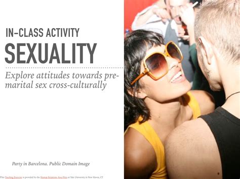 Sexuality In Class Activity Human Relations Area Files