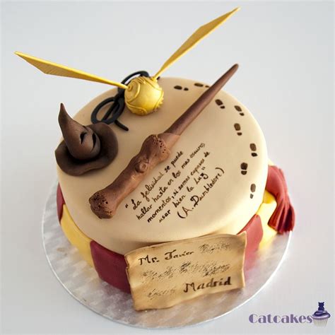 Temáticas Catcakes Pastel de harry potter Postres de harry potter