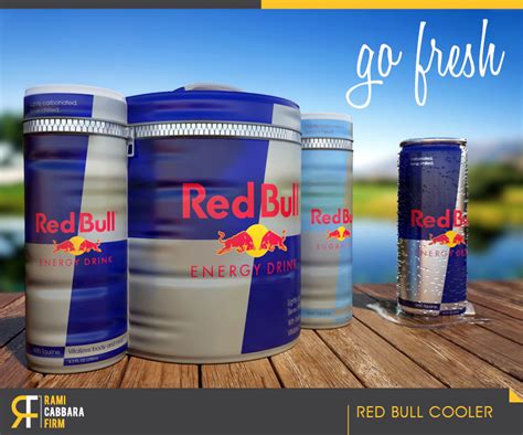 Red Bull Cooler On Behance