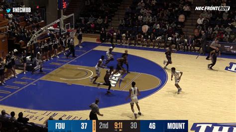 Mount St Mary S Men S Basketball Game Highlights Vs Fdu Youtube