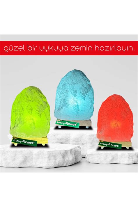 Tuzcu Ahmet Doğal Kaya Tuzu Tuz Lambası 2 3 Kg Sarı Işıklı Fiyatı