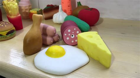 Резиновые продукты игрушечные - муляжи для игры в магазин и готовку ...