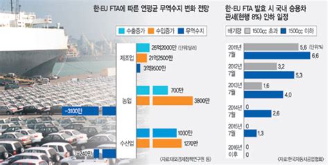 한·eu Fta 비준안 통과 자동차 5년내 관세 완전 철폐로 ‘수출 날개 단다 국민일보