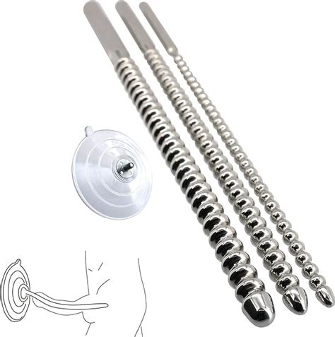 Amazon 304 Stainless Steel Urethral Dilator Sound Sex Toys Catheters Sounds Adult Toy