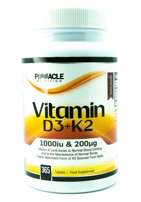 Witamina D3 1000 Iu K2 Mk7 200 Mcg 365 Tabletek 9945176104