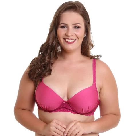 Sutiã Bojo Plus Size em Microfibra e Alça 2 em 1