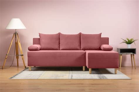 Диван угловой Амрано Velvet Coral купить в Минске по цене 1 710 руб ...