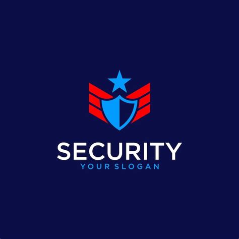 Premium Vector Modern Security Logo Design With Shield And Wings