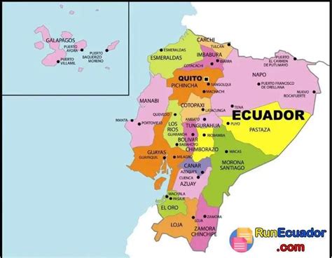 Provincias Y Capitales Del Ecuador Puzzle Factory