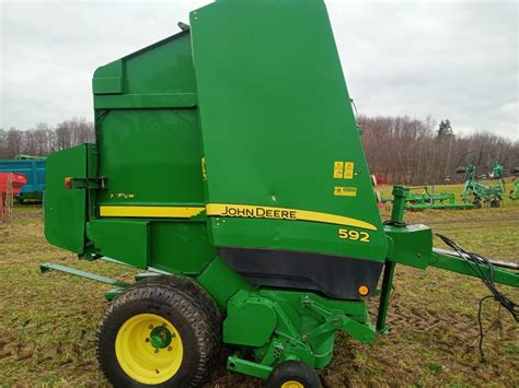 Prasa rolująca John Deere 592 siatka super stan 2009 rok Lechów OLX pl