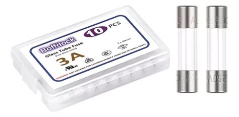F3al250v Fusible De Vidrio 3a 250v Fusible De Tubo De V... | Cuotas sin ...