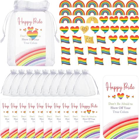 Amazon Kigeli 150 Pcs Rainbow Pride Lapel Pins Parade Badge Brooches LGBTQ Pins Gay Pride