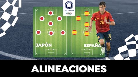 Alineación Oficial De España Hoy Contra Japón En El Partido De