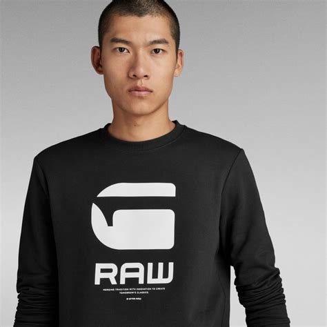 Graphic 6 Sweater Zwart G Star Raw® Nl