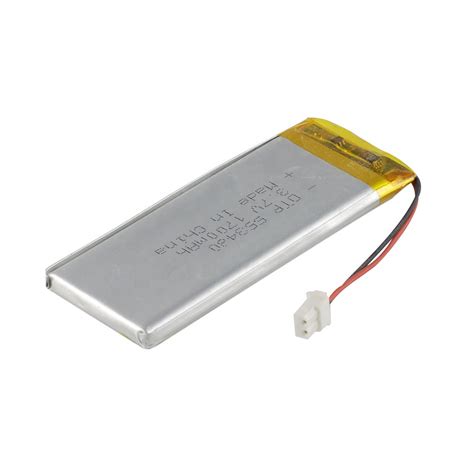 Factory Supply Lithium 3.7v 1700mah Li-polymer 553480 Rechargeable ...