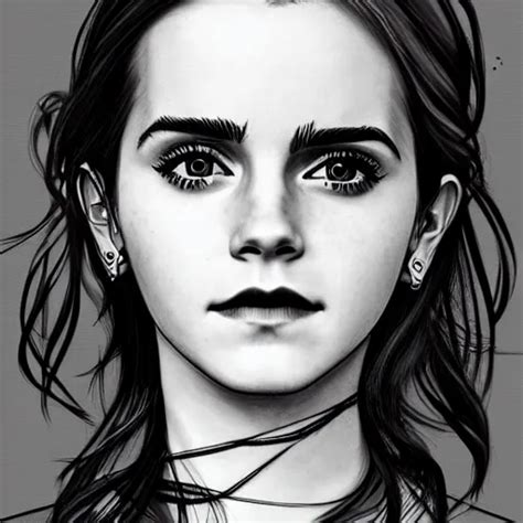 A Portrait Of Emma Watson Anime Art Style Stable Diffusion Openart