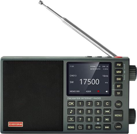 Choyong Lc Mini Radio Inteligente De Internet Multibanda Port Til Wif