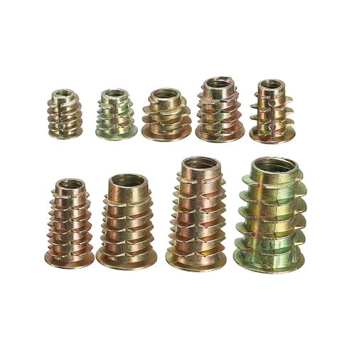 Myamia Hex Drive Screw In Threaded Insert Type D Nut For Wood With